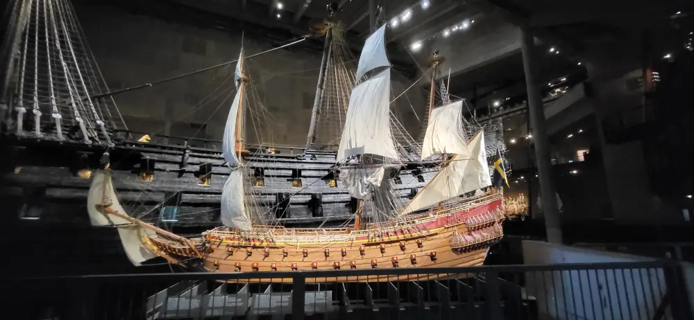 Das Vasa-Schiff im Vasa-Museum