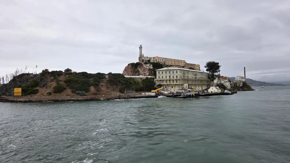 Alcatraz Island, Blick von der Fähre