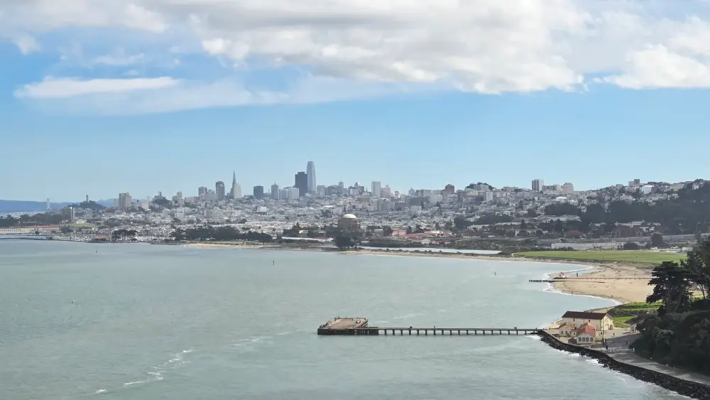 Blick auf San Francisco