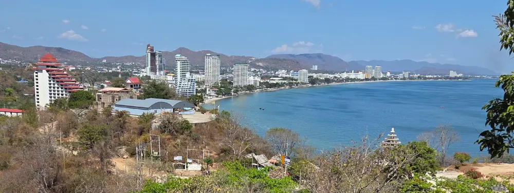 Wat Khao Takiab, der Tempelhügel mit Affen und Aussicht bei Hua Hin