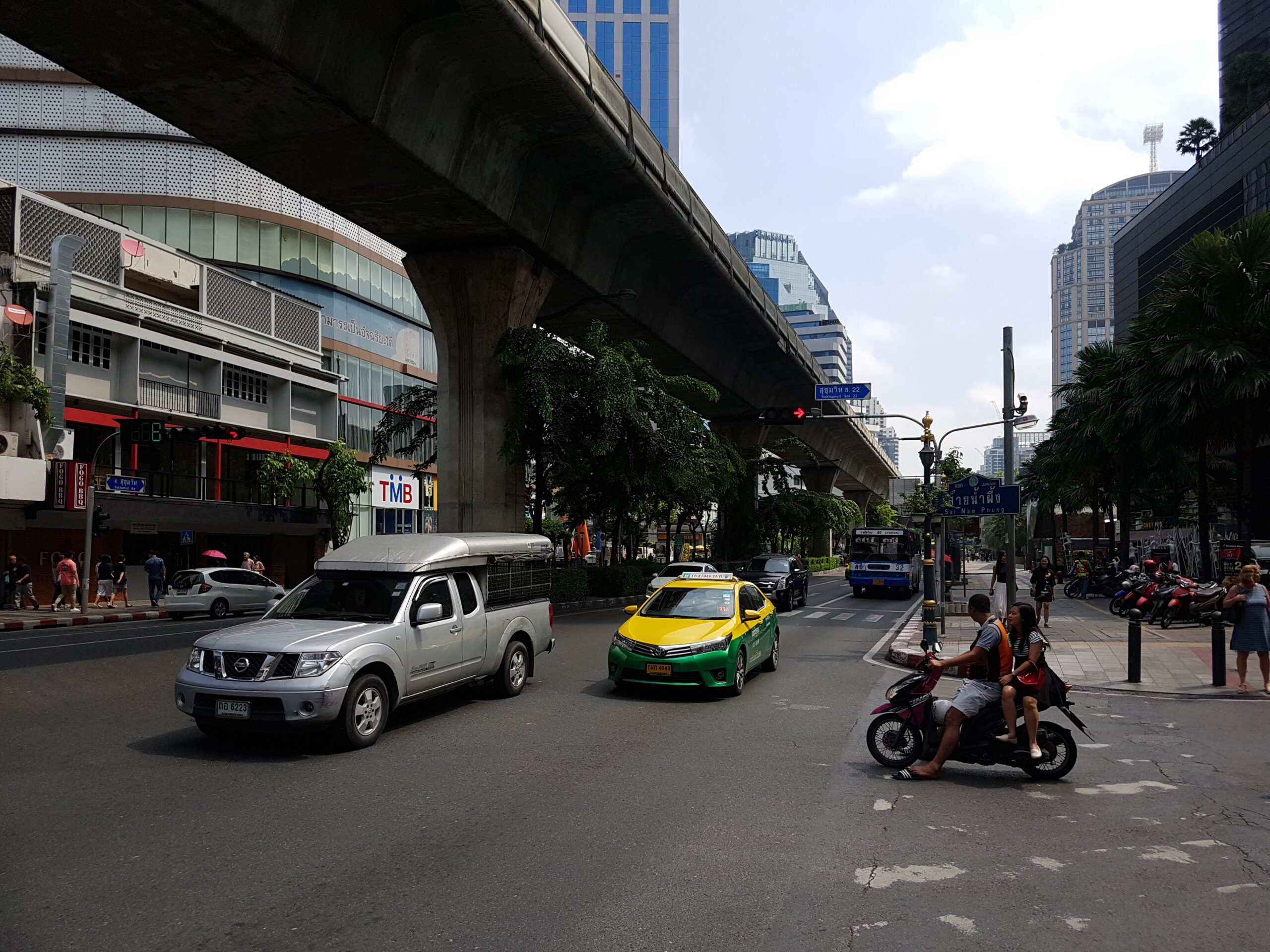 Eindrücke aus Bangkok zu Beginn unserer Südostasien-Reise