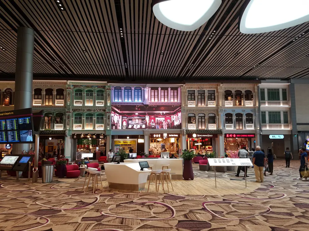 Abschied von Singapur