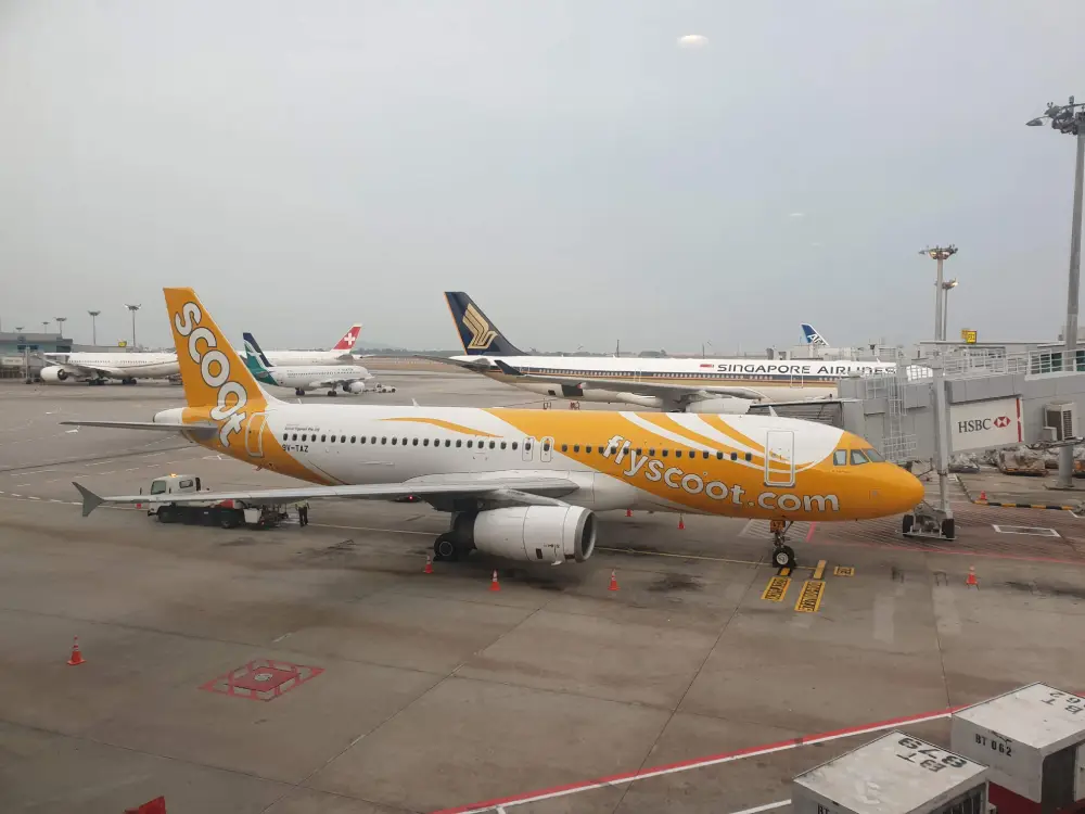 Der Changi Airport in Singapur